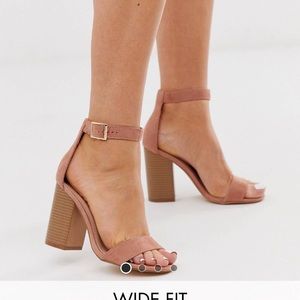 Asos pink heels